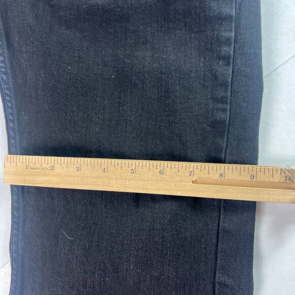 Levi's Jeans Men 33x29* 559 Relaxed Straight Black Faded Stretch Denim Tag 32x30 - Picture 12 of 16